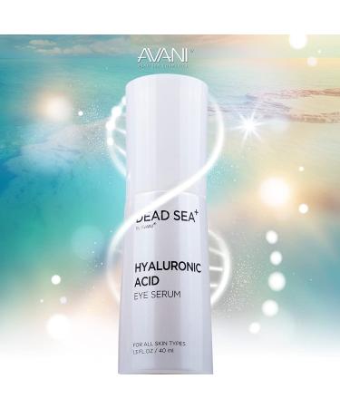 AVANI Dead Sea+ Hyaluronic Acid Eye Serum | Reduce Wrinkles | Natural Ingredients | 1.3 fl. oz - Buy Online on GoSupps.com