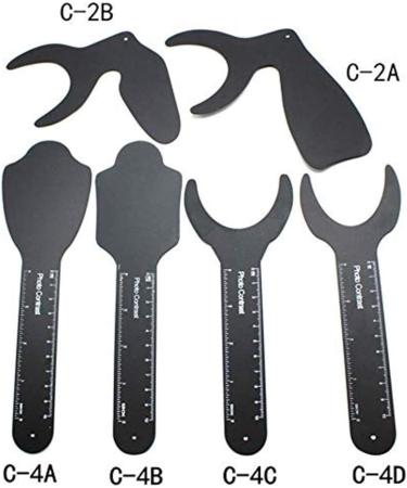 Intraoral Dental Contrast Orthodontic Glass Mirror Black - Photographic Background Board - Buy Online on GoSupps.com