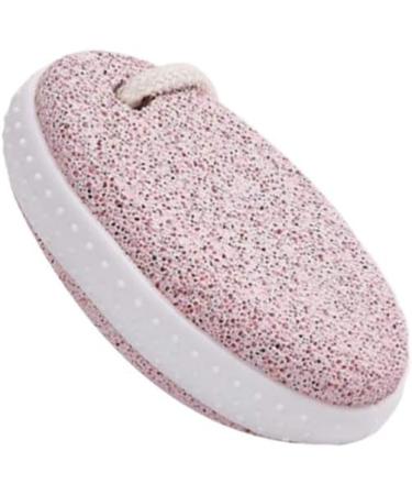 Heallily Pumice Stone for Feet - Exfoliating Dry Skin Remover - Foot Scrubber for Hands, Heels & Body - Pink - Buy Online on GoSupps.com