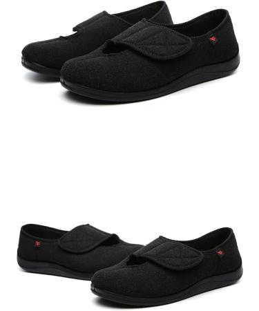 Shop Wygwlg Men's Diabetic Shoes - Soft Breathable Flat with Memory Foam Insole for Ultimate Comfort | Size 9.5 - International Shipping Available - Buy Online on GoSupps.com