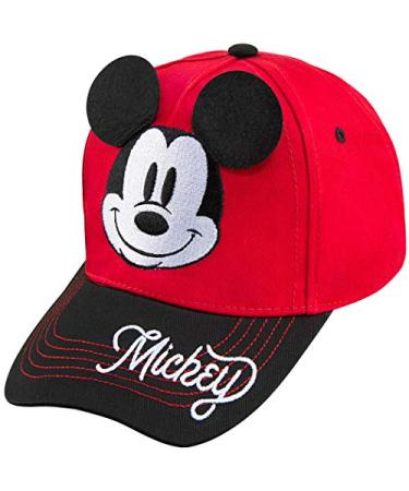 Disney Boys Mickey Mouse Baseball Cap - Ages 2-7 Red Boys - Buy Online on GoSupps.com