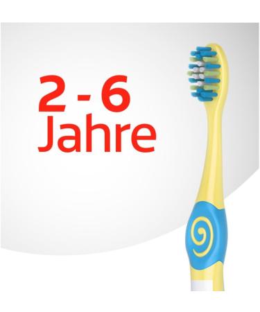 Colgate Kids Toothbrush for Ages 2-6 - Extra Gentle Manual Toothbrush with Suction Cup (Pack of 3) - Buy Online on GoSupps.com