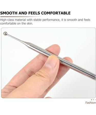 Gleavi Ear Cleaner & Facial Massager - Stainless Steel Acupuncture Pen for Effective Tissue Massage - Buy Online on GoSupps.com