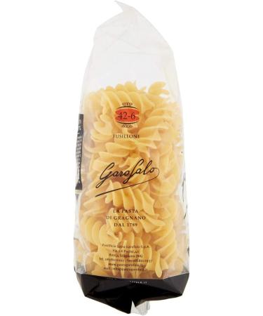  Italian Gourmet E.R. Garofalo Fusillone N. 42-6 Pack of 10 Neapolitan durum wheat semolina 500g IGP pasta + Italian Gourmet Polpa 400g - Buy Online on GoSupps.com