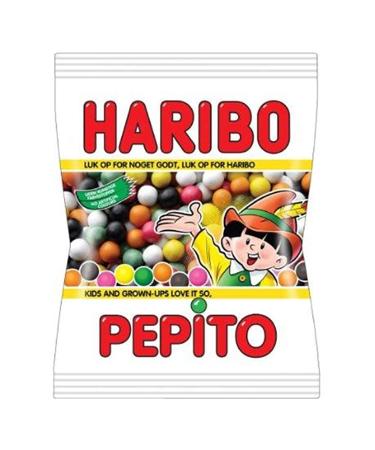 Haribo Pepito | Scandinavian Sugar Coated Liquorice Sweets | 120g