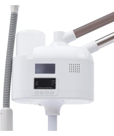  Giuffrida 3 in 1 750W Facial Steamer Nano Heat Spray Facial Sauna PTC Heating Technology Pore Cleaner Ozone Vaporizer 360 Rotating Smart Touch Screen LED Light Magnifier - Buy Online on GoSupps.com