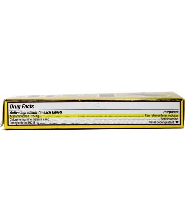 XL-3 Cold and Flu Relief: 2-Pack, 20 Tablets Each - Non-Drowsy Formula for Nasal Congestion, Fever, Aches, and Pains - Buy Online on GoSupps.com