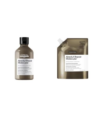 L'Or al Professionnel LOr al Professionnel Shampoo Refill set for very damaged hair set with Shampoo and refill Restores the Molecular Structure of the Hair Absolut Repair Molecular