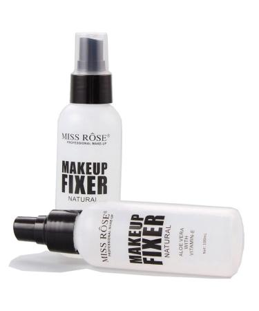 24h Matte Makeup Setting Spray Mist - Finishing Spray Long-lasting Face Mist Fijador de Maquillaje en Spray Oil Control Hydrating professional Sellador de Maquillaje en Spray 100ml (2pcs)