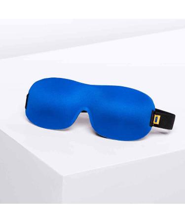 Travel Blue Ultimate Travel Blackout Eye Mask Sleep Eye Mask Elegant Eye Cover Sleeping Mask for Men & Women One Size Blue - Buy Online on GoSupps.com