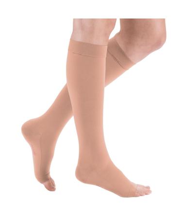 medi mediven comfort CCL2 AD compression stockings normal without toe I rose Rose I