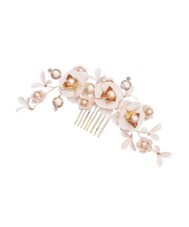 MAGICLULU Bridal Comb Wedding Hair Accessories Bridal Headdress Bridal Hair Accessories Wedding Hair Comb