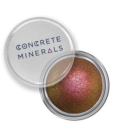 Concrete Minerals MultiChrome Eyeshadow  Intense Color Shifting  Longer-Lasting With No Creasing  100% Vegan and Cruelty Free  Handmade in USA  1.5 Grams Loose Mineral Powder (Cosmic)