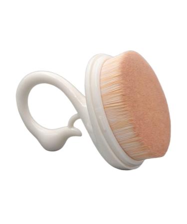 minkissy 1pc Makeup Brush Facial Tool Liquid Foundation Brush Foundation Blending Brush Makeup Gadgets Stippling Brush Small Foundation Brush Cosmetic Artificial Fiber White Miss Make up