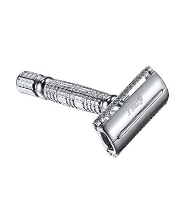 Beaupretty 3st Manualer Razor On Shave Razor Razor Friseur Razor Butterfly Open Safety Razing Face Razing Face Razing men's razor Alter Razor Double Razor Handbook Bart