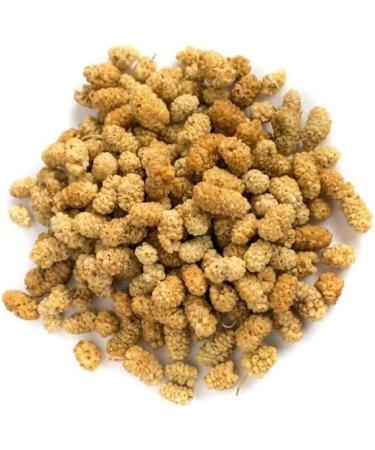 Organic Sun Dried White Mulberries 250g by Virgolden Organic - Buy Online on GoSupps.com
