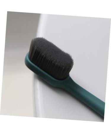 Partykindom Portable Soft Toothbrush Set - 4 Reusable Mouthwear Brushes for Adults with Bracket | Ideal Manual Oral Care - Buy Online on GoSupps.com