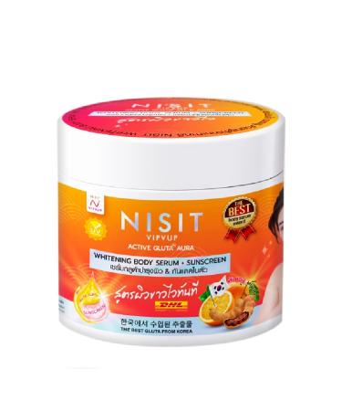 Korea Premium Nisit VipVup Gluta W Body Serum Set - Nourishing Moisture & Berry Fruits | Free Beauty Gifts - Beautygoodshop - Buy Online on GoSupps.com