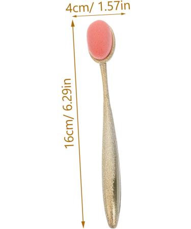 DOITOOL Cosmetic Brush Foundation Brush Toothbrush Concealer Brush Makeup Tool Blusher Brush Makeup Brush Sub-golden - Buy Online on GoSupps.com