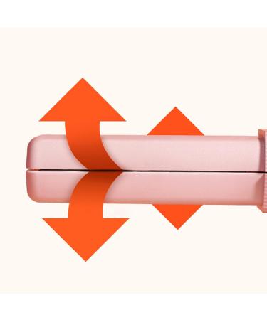 Portable Cordless Hair Straightener & Curling Iron - Fast Heating & Rechargeable Ideal for Travel Pink - Buy Online on GoSupps.com