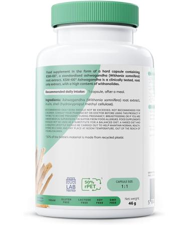  OSAVI Osavi Ashwagandha KSM-66 200mg - 60 Vegan caps - Buy Online on GoSupps.com