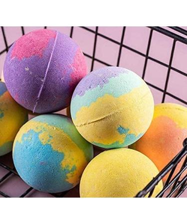 Suksadum Organic Bath Bombs Gift Set - 12pcs for Women | Moisturizing Bubble Bath for Girlfriend, Mom, Wife | Perfect for Thanksgiving, Birthday, Christmas | Creative Easter Gift - Buy Online on GoSupps.com