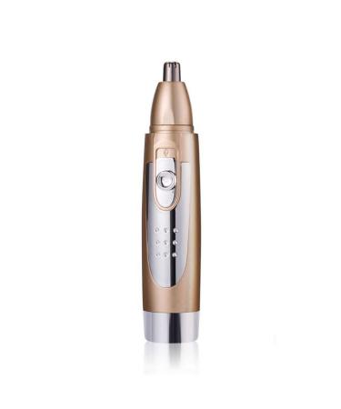 Ear and Nose Hair Trimmer Men's Nose Hair Trimmer Set Battery-Operated Waterproof Nose Hair Trimmer Low Noise Trimming of Nose and Facial Hairs Easy to Clean Razor
