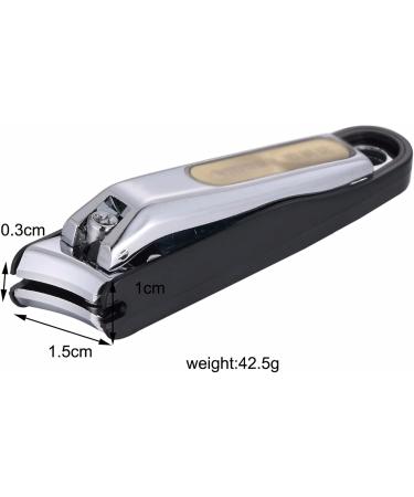 FURLOU Nail Clipper 1 PC Big Size Nail Clipper Stainless Steel Bevel Cut Manicure Ingrown Cutter Nail Letter Carving Cuticle Nipper Trimmer - Buy Online on GoSupps.com