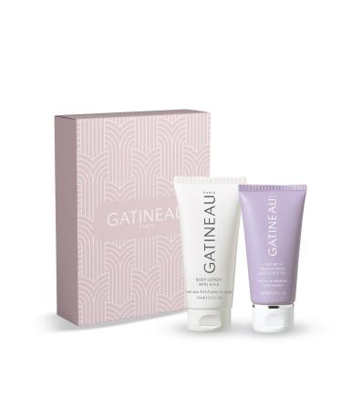 Gatineau - Moistursing Duo Gift Set AHA Body Lotion (75ml) and Defi Lift Neck & D collet Gel (50ml) Gift Set with AHA Lotion