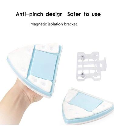 Glass Double-Sided Wipe Window Cleaner Glass Wiper Magnetic Cleaning Tools Useful Surface Cleaning Brush for High-Rise - Buy Online on GoSupps.com