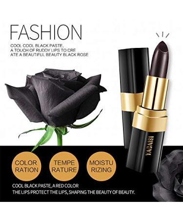 Raibaubl Lip Stain: Long Lasting Waterproof Nutritious Lip Balm and Lipstick for Women (Black Rose) - Buy Online on GoSupps.com