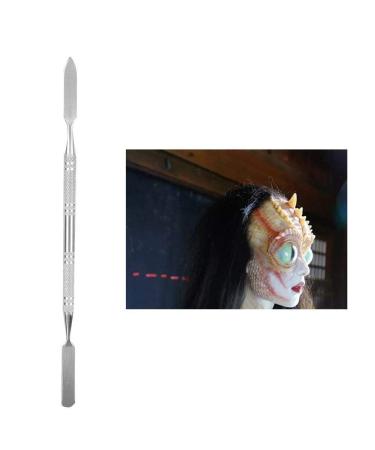 Broco Stainless Steel Double-Ended Scar Wax Spatula Applicator | Special Effects FX Makeup Tool (L) - Shop Internationally - Buy Online on GoSupps.com