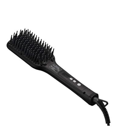 SALONIA Salonia Straight Heat Brush Black Overseas Compatible