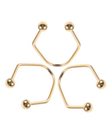 Hemobllo Lot de 3 Appareils en Acier Inoxydable pour Cr ation Naturelle de Fossettes du Visage Entra neur Facial Discret et Confortable Outil D'exercice pour Tonification Musculaire