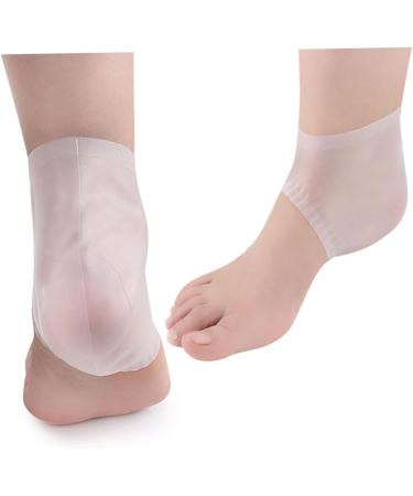 Beaupretty 1 Pair Silicone Gel Breathable Socks Moisturizing Socks Heel Cups Gelt Breathable Silicone Heel Cups Antichapping Socks Feet Heel Socks Foot Care Protector Universal Foot Protector - Buy Online on GoSupps.com