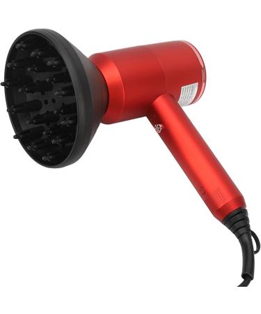 1800W Hair Dryer 3 Heat Mode Constant Temperature Negative Ionic Technology Professional Portable Hair Blow Dryer (US Plug 110V) - Buy Online on GoSupps.com
