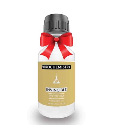 Pheromones For Men Pheromone Cologne Oil (Invincible) - Bold Extra Strength Human Pheromones Formula 15mL Concentrate Human Grade Pheromones to Attract Women