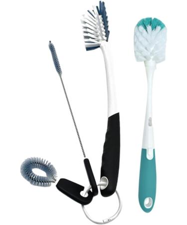 Pretyzoom 2 Sets Cup & Bottle Cleaning Tools - Pacifier & Water Bottle Cleaner Brushes for Effortless Cleaning - Buy Online on GoSupps.com