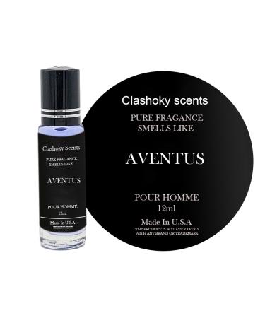 Fragrance Perfume Oils Aventus Cologne Roll On Body Oil for Men (12ml) (Pack of 1) Aventus 0.4 Fl Oz (Pack of 1)