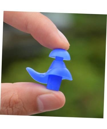 Garneck Silicone Swimming Earplugs & Nose Clip Set - Blue Mute 5 Pairs | Pool Accessories - Buy Online on GoSupps.com