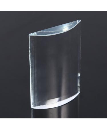 Lash Trays for Extensions | Transparent Reusable Curved Tile | Large Volume Eyelash Extension Stand & Glass Glue Pallet - Buy Online on GoSupps.com