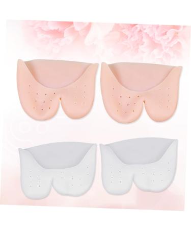 Hemoton 2 Pairs Gel Toe Caps - Soft Big Toe Protectors for Pointe Shoes - Buy Online on GoSupps.com