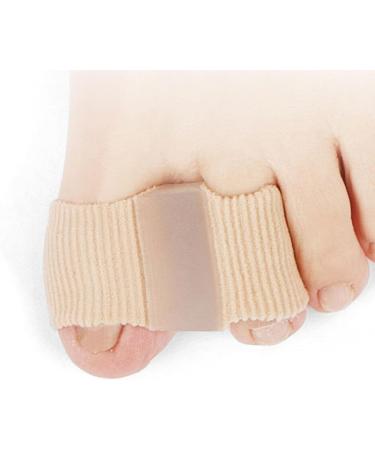 Soft Toe Straightener & Separator Set for Pain Relief - 2pcs Double Orifice Design - Healeved Toe Correctors - Buy Online on GoSupps.com