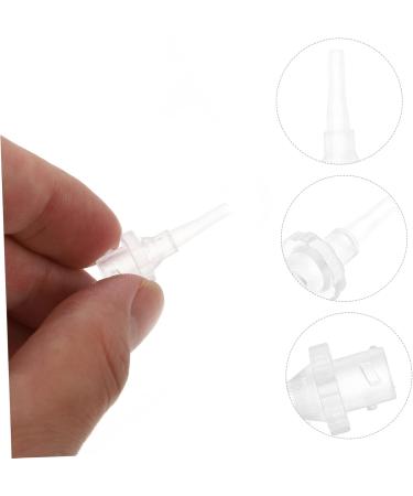 HOODANCOS 100Pcs Ear Washer Replacement Tips Disposable Ear Wax Cleaning Tools for Ear Curves Compatible with Ear Washer Devices - Buy Online on GoSupps.com