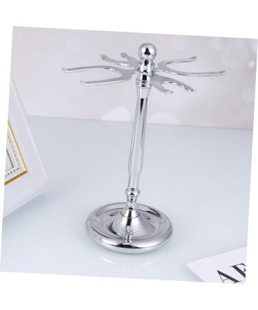 Frcolor Metal Razor Stand - Manual Bartbrush Holder & Mustache Trimmer Stand - Durable & Stylish Safety Razor Base - Buy Online on GoSupps.com