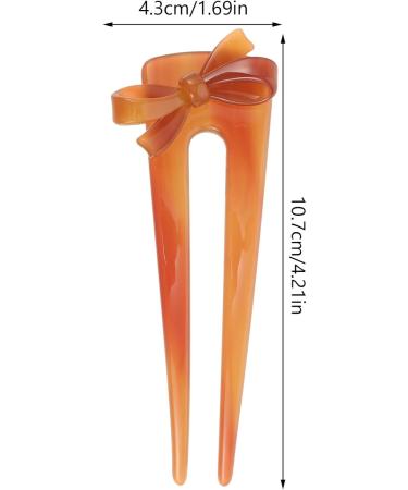 FOMIYES Hair Sticks Vintage Hair Chopsticks French Hair Pins for Thin Hair Thick Hair Buns Short Hair Long Hair U Shaped Hairpin Women Girls Hair Accessories Headdress Picture 2 - Buy Online on GoSupps.com
