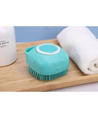 Silicone Massage Bath Brush (Blue) - Buy Online on GoSupps.com
