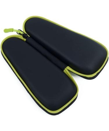 PopetPop Razor Storage Bag | Protective Cover for Men's Electric Shavers | Set of 3 Black 19x7cm - Buy Online on GoSupps.com