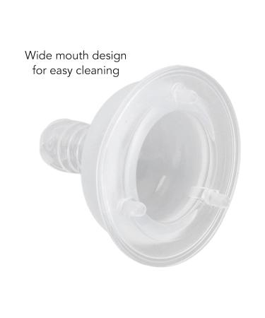 Buy Safe Non-Toxic Baby Silicone Pacifier - Wide Mouth Design for Newborns | Ideal for Breastfeeding - Buy Online on GoSupps.com