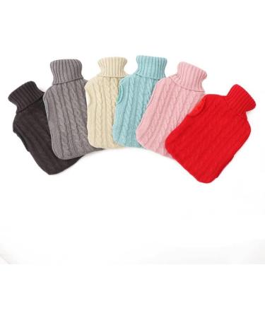 MYAMIA 500ml Hot Water Bottle with Cover - Rubber Hot Water Bag for Pain Relief | Ideal for Comfort & Warmth - Buy Online on GoSupps.com